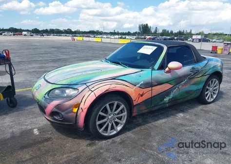 2008 Mazda Mx-5 Touring из США, поврежденный, VIN JM1NC25F180139734